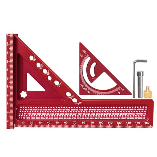 Mehrzweckwinkel Messwerkzeug Mit Positionierungslöchern Für Genaue Tischlertechnik Und Metall Arbeitslayouts Kombination Dreieck Lineal Mehrzweckwinkel Messwerkzeug Mit Positionierungslöchern Für Genaue Tischlertechnik Und Metall Arbeitslayouts Kombination Dreieck Lineal von XINGLIDA