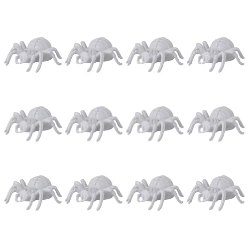 Packung Von 12 Spinnen LED LED Light Light Spiders LAMPENT NACHSPEKORATION Für Tischfenster Innen Und Außenspinnen Dekoration von XINGLIDA