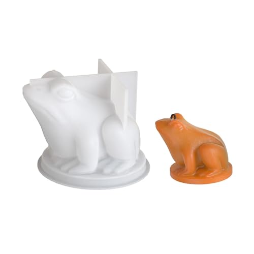 Praktisches Robustes Silikonform Zubehör Für Frösche Kerzenhalter Tragbar Für Handgefertigte Geschenke Und Häusliche Flexible Silikonform von XINGLIDA