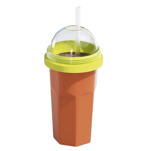Quetschierbare Eisschlauchbecher Mit Abnehmbarem Silikondeckel Für Limonade Und Milchschlauchbecher Mit Stroh von XINGLIDA