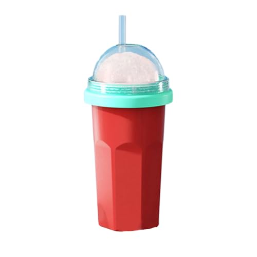 Quetschierbare Eisschlauchbecher Mit Abnehmbarem Silikondeckel Für Limonade Und Milchschlauchbecher Mit Stroh von XINGLIDA