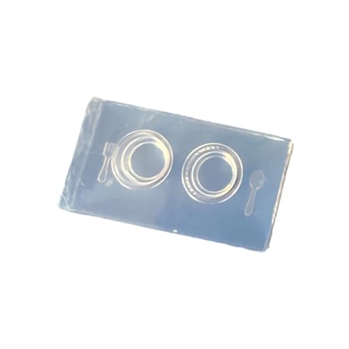 Silikonform Tonfruchtplatte Formen Flexible Formen Verschiedene Schalenform Für Die Herstellung Lebensmittelkunst Und Handgefertigtes Handwerk Herzstern Runde Puppenhausformen von XINGLIDA