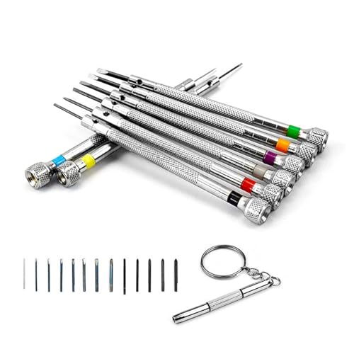 Stahl Präziser Schraubendrehersammlung 13 Verschiedene Farbenfrohes Werkzeug Geeignet Für Brillen Gadget Wartungsgerät Wartung Multicolor Schraubendreher Set von XINGLIDA