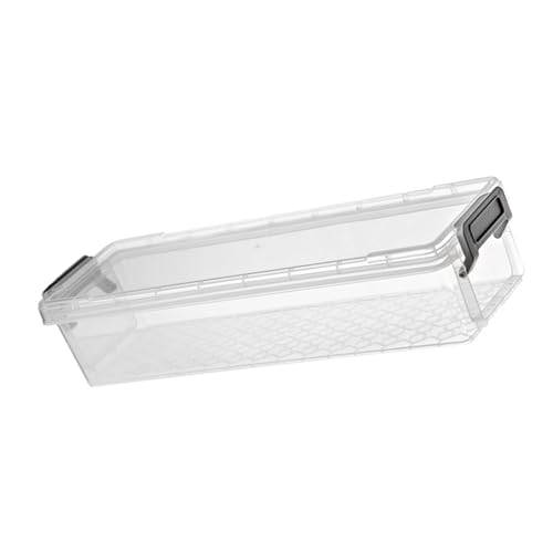 Stapelbare Klare Speicherbehälter Mit Deckel Organisieren Mülleimer Für Schreibtischschubladen Home Office Accessoires Bins Mit Deckel Clear Box Stapelbares Container Für Büro von XINGLIDA