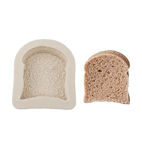 Toast Brot Seife Silikonform Simulation Kerze Silikonform Dekorative Simulation Lebensmittel Brot Keks Harz Formen von XINGLIDA