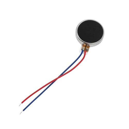 Vibrationsmotor DC1.5-3.7V Flat Coin Taste Vibrationsmotor 10000 U/Min Selbstkleber Schwingungsmotor 10mmx3mm Flat Coin Taste Mikro Vibrationsmotor von XINGLIDA
