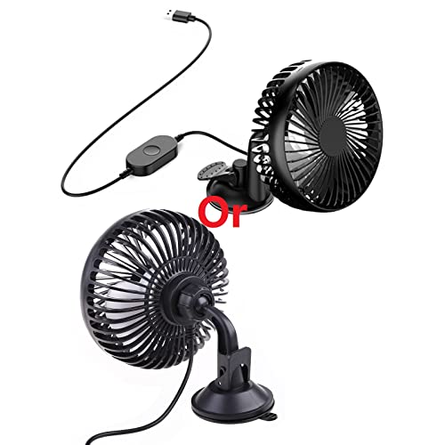 XINGLIDA 5 V Auto USB Lüfterkühlungspfus 3 Geschwindigkeiten Für Autokühler Air Lüfterautozubehör Fan USB Lüfter Verstellbar von XINGLIDA