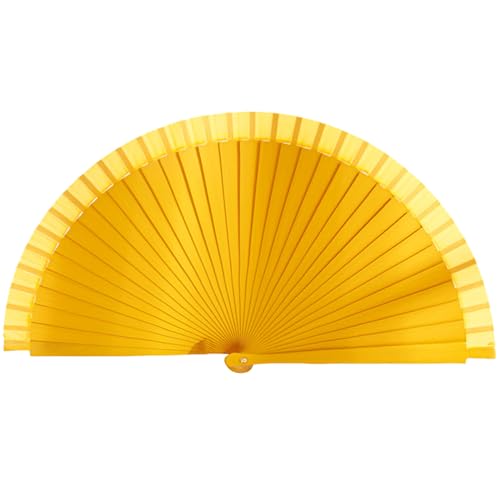 XINGLIDA Elegant Fan Modisch Klassisches Vintage Holz Handlüfter Spanischer Farbiger Klapp Fan Für Hochzeiten Und Tanzpartys Feiern Fan von XINGLIDA
