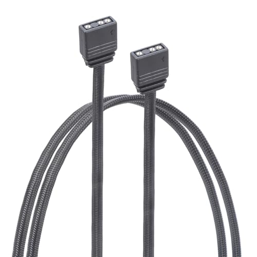 XINGLIDA Flexible ARGB 3 Pin Verlängerungskabel Für LED Beleuchtung Und Lüftersynchronisation 30 Cm/60 cm Motherboard Expansion XINGLIDA Flexible ARGB 3 Pin Verlängerungskabel Für LED Beleuchtung Und Lüftersynchronisation 30 Cm/60 cm Motherboard Expansion von XINGLIDA