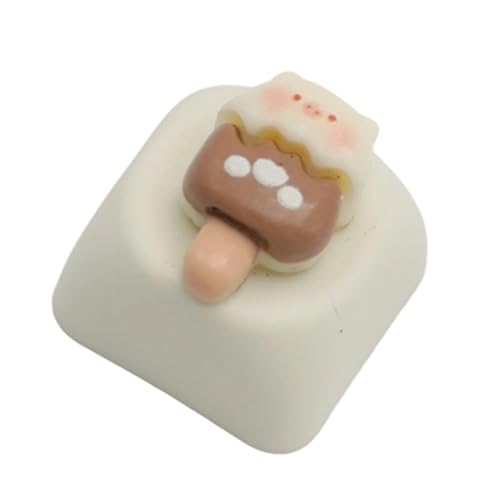 XINGLIDA Handgefertigte Harzschlüsselcaps Piggy Liebhaber Geschenk Für PC Tastaturen Für Die Meisten Mechanischen Tastaturschalter Cartoon Esc Piggy Easy Installation von XINGLIDA