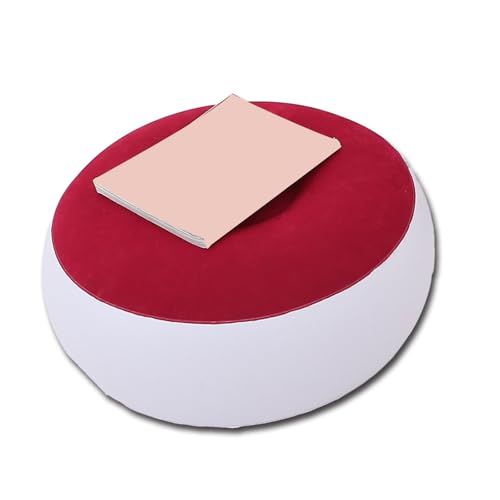 XINGLIDA Portables Antislip Stool Liegestützer Aufblasbare Lounger Mit Fußschemel Chaise Für Sitzgelegenheiten Lesen Und Reisen Freien In Aufblasbarer Sitz Freien von XINGLIDA