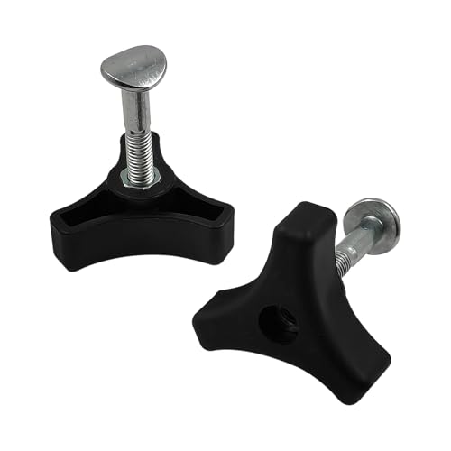 XINGLIDA Rasenmäher Ersatzgriff Gob Schraubmutter Set Antislip Triangularknopf Schnelle Installation Plastikkonstruktion Antislip Garden Tool Befestigungselemente von XINGLIDA