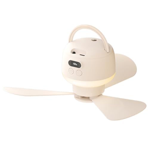 XINGLIDA Tragbarer Lüfter USB Wiederaufladbarer Batterie LED Nachtlicht Fernbedienung Für Innenräume Freien Freien Nutzung LED Campinglüfter Mit Fernbedienung XINGLIDA Tragbarer Lüfter USB Wiederaufladbarer Batterie LED Nachtlicht Fernbedienung Für Innenräume Freien Freien Nutzung LED Campinglüfter Mit Fernbedienung von XINGLIDA