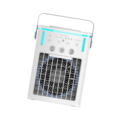 XINGLIDA Tragbarer Luftkühlventilator Luftbefeuchter 3 -Speed ​​-Kühllüfter mit nachts -leichter Kühlung für den von XINGLIDA