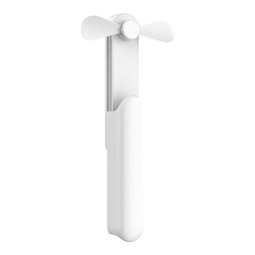 XINGLIDA Tragbarer Miniatur -Schreibtisch -Lüfter USB wiederaufladbares Handheld -Faltungslüfter für Büro -Outdoor von XINGLIDA