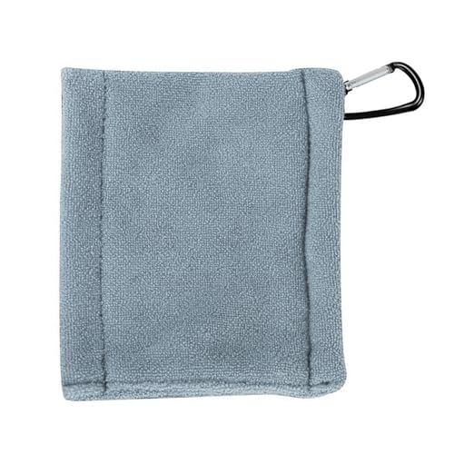 XINGLIDA Tragbares Golfball Scrubber Handtuch Nicht Verschüttet Mikrofasermaterial Mit Praktischen Schlüsselring Anhängen Für Mikrofasertuch Freien von XINGLIDA
