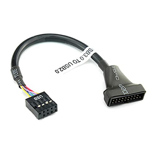 XINGLIDA USB 3 0 20 Pin Frauen Bis USB 2.0 9 Pin Männlicher Motherboard Gehäuseadapterkabel 20 3.0 Frauen Bis 9 USB2.0 Männlicher Motherboardkabeladapter XINGLIDA USB 3 0 20 Pin Frauen Bis USB 2.0 9 Pin Männlicher Motherboard Gehäuseadapterkabel 20 3.0 Frauen Bis 9 USB2.0 Männlicher Motherboardkabeladapter von XINGLIDA