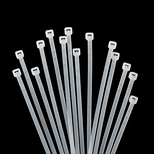 XINGO 1000 Stück Kabelbinder Weiß, 200mm x 2,5mm, 8,1 kg Zugfestigkeit, kleine Größe, UV Beständig Set für Zur Ordnung von Kabeln, Gartenarbeit, Hause, im Büro, der Garage XINGO 1000 Stück Kabelbinder Weiß, 200mm x 2,5mm, 8,1 kg Zugfestigkeit, kleine Größe, UV Beständig Set für Zur Ordnung von Kabeln, Gartenarbeit, Hause, im Büro, der Garage von XINGO