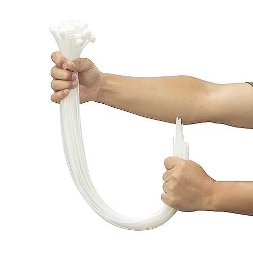 XINGO Kabelbinder - Robust, 600 mm x 9 mm Lang, 80 kg Ultrastarke Zugfestigkeit, UV-Beständig, Extra Lang für den Außenbereich, 100 Stück XINGO Kabelbinder - Robust, 600 mm x 9 mm Lang, 80 kg Ultrastarke Zugfestigkeit, UV-Beständig, Extra Lang für den Außenbereich, 100 Stück von XINGO