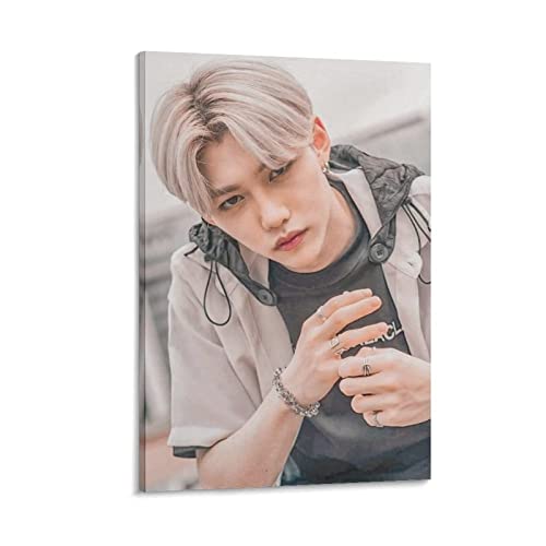 SKZ Stray Kids Felix Poster koreanischer Sänger und Tänzer, Malerei auf Leinwand, Wandkunst, Poster, Scrollbild, Druck, Wanddekoration, Heimposter, 20 x 30 cm von XINGSHANG