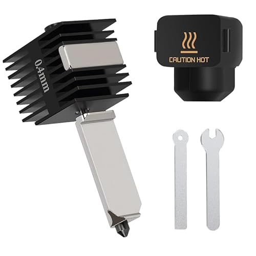 for A1 Mini/A1 Print Head Upgrade High Temperature 0.4 mm Hardened Steel Nozzle Hot End Kit Extruder Replacement with 2 Pieces Silicone Cover Sock for Bambu Lab 3D Printer Accessories for A1 Mini/A1 Print Head Upgrade High Temperature 0.4 mm Hardened Steel Nozzle Hot End Kit Extruder Replacement with 2 Pieces Silicone Cover Sock for Bambu Lab 3D Printer Accessories von XINGTONGZHILIAN