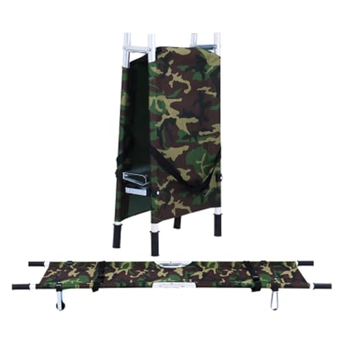 Multifunktionale Medizinische Trage Tragbare Trage Mit Rädern Rutschfestem Und Sturzsicherem Gummihandlaufdesign Für Die Verwendung In Mehreren Szenarien Bei Der Brandbekämpfung(Camouflage) von XINGYAOXS