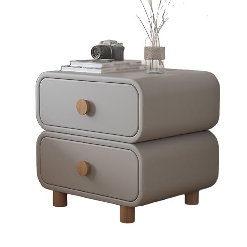 Nachttisch Mit Griffen Nachttisch Mit Aufbewahrungsschublade Zarte Und Verschleißfeste Mikrofaser-Lederummantelung Massivholz Große Schubladen Für Schlafzimmer Und Wohnzimmer(Light Gray,40cm/15.7in) Nachttisch Mit Griffen Nachttisch Mit Aufbewahrungsschublade Zarte Und Verschleißfeste Mikrofaser-Lederummantelung Massivholz Große Schubladen Für Schlafzimmer Und Wohnzimmer(Light Gray,40cm/15.7in) von XINGYAOXS