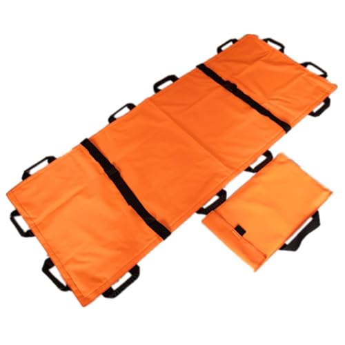 Weiche Trage Für Medizinische Notfälle Tragbare Faltbare Trage Kann 90 Kg/198 Lb Tragen Mit Festen Gurten Verstärkten Griffen Und Handtasche Geeignet Für Krankenhäuser, Kliniken Und Familien(Orange) Weiche Trage Für Medizinische Notfälle Tragbare Faltbare Trage Kann 90 Kg/198 Lb Tragen Mit Festen Gurten Verstärkten Griffen Und Handtasche Geeignet Für Krankenhäuser, Kliniken Und Familien(Orange) von XINGYAOXS