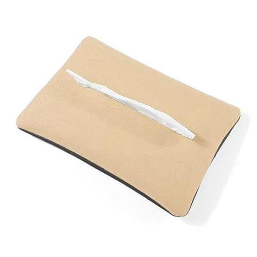 XINHONGJIMAOYI Auto Tissue Halter für Cupra Leon KL I 2020-2024,Spendertasche,Wasserdichter Taschentuchspender,Pu Leder Rücksitz TaschentüCher Box,Beige XINHONGJIMAOYI Auto Tissue Halter für Cupra Leon KL I 2020-2024,Spendertasche,Wasserdichter Taschentuchspender,Pu Leder Rücksitz TaschentüCher Box,Beige von XINHONGJIMAOYI