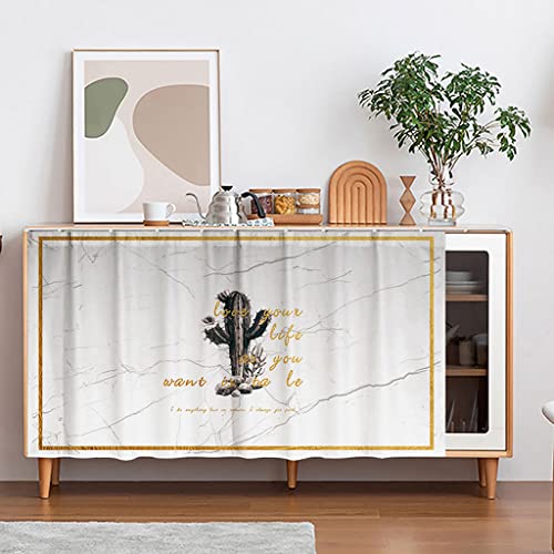 XINKAI Schranktür Vorhang Mode Café Vorhang Küche Kurzer Vorhang Schlafzimmer Trennvorhang Bücherregal Staubvorhang Schuhregal Blockvorhang mit Gleitschienen(Size:(W x H) 120x80cm,Color:Stil K) von XINKAI