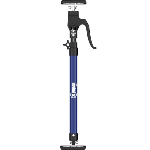 XINQIAO Third Hand Tool 3. Handstützsystem, Premium-Stahlstützstange mit 70 kg Tragkraft für Schrankheber, Trockenbauheber & Cargo Bars, 60–115 cm lang, Blau, 1 Stück von XINQIAO