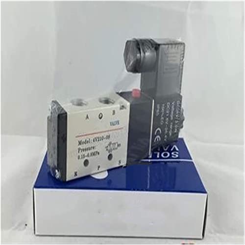 1/4 Zoll 2Position 5Port Luftmagnetventile 4V210-08 Pneumatisches Steuerventil AC110V Nützlich von XINSHILING