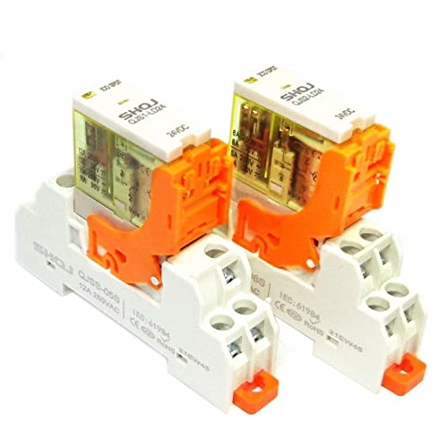 10PCS/Box SHQJ Power Relay QJS1 QJS2 12VDC 24VDC 110VAC 230VAC 1Set or 2 Set Intermediate Relay 1CO 12A SPDT 2CO 8A(QJS1-LA110 1CO 5PIN) von XINSHILING