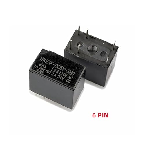 10PCS/Lot HK23F-DC5V 12V 24V-SHG 6 Pin 2A 1 Open and close a group of transfer relays(HK23F-DC5V-SHG) von XINSHILING
