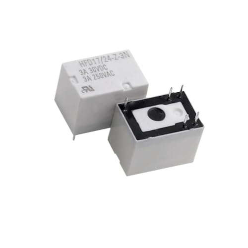 10Pcs/Lot F3AA005E F3AA012E F3AA024E 5A A set of normally open 4-pin 5V 12V 24V power relays(HFD17-24-Z-3N) von XINSHILING
