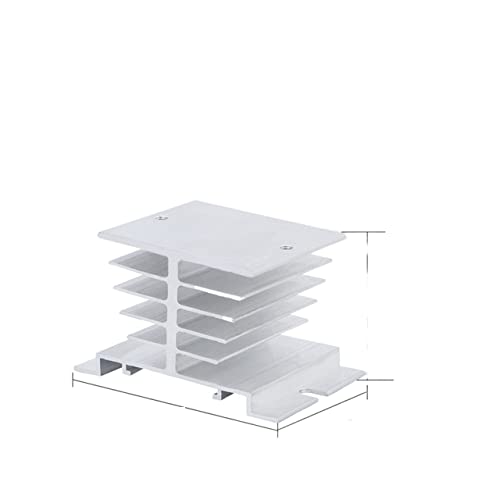 1PCS SSR-10AA 25AA 40AA SSR Einphasig JGX AC Control AC Kühlkörper 70-280VAC zu 24-480VAC 10A 25A 40A Halbleiterrelais(10AA) von XINSHILING
