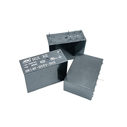 2PC Power Relay HK14FD-DC12V-SHG/DC5V/DC24V 8-pin 5A Two Open Two Closed(HK14FD-DC24V-SHG) von XINSHILING