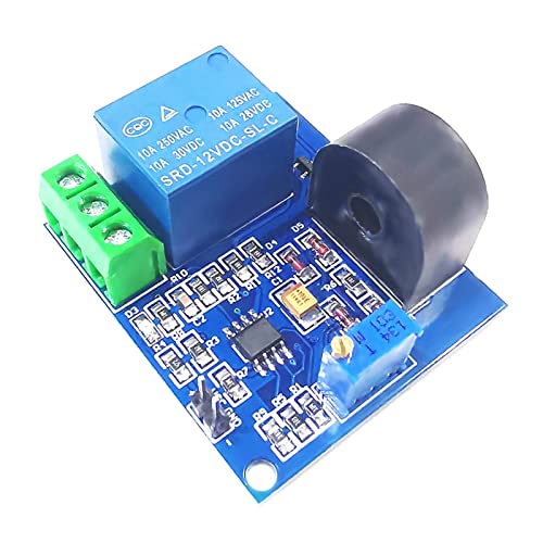 5A overcurrent Protection Sensor Module AC Current Detection Sensor 12V Relay von XINSHILING