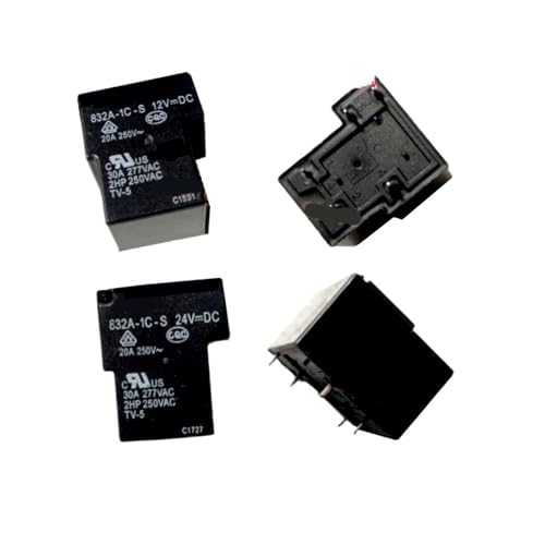 5pcs/Lot 832A-1A-S-24VDC 12VDC 5VDC 30A4-pin 832A-1C-S 5V 12V 24V 30A 5-pin Relay(832A-1A-S 12VDC) von XINSHILING
