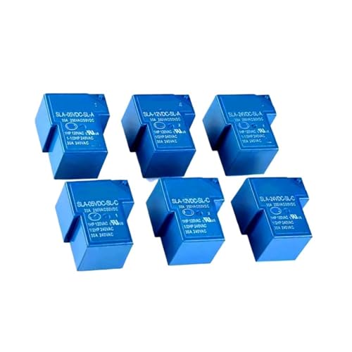 5pcs/Lot SLA -05V 12V 24VDC -SL-A -C 4Pin/6Pin 30A SLA-05VDC-SL-A SLA-12VDC-SL-A SLA-24VDC-SL-C 30A 5V 12V 24V Power Relays(SLA-05VDC-SL-C (6pin) von XINSHILING