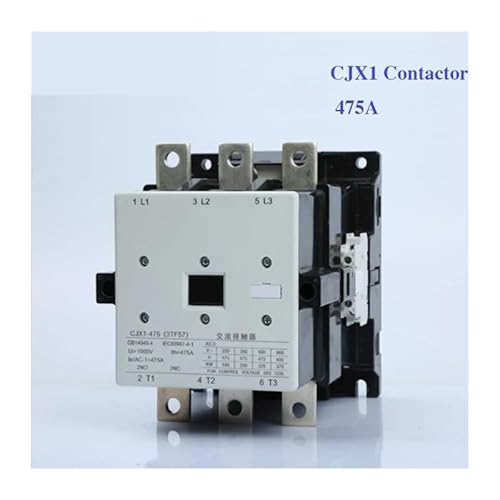 CJX1 AC Contactor 475A CJX1-475/22 3TF57 AC Magnetic Contactor High Current 3Pole Electrical Contactor 24V 220V 380V 2NO 2NC(AC220V) von XINSHILING