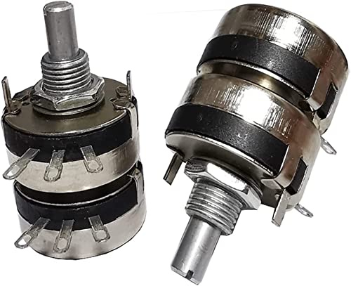Encoder Relais 1PCS WTH118 2W Doppelmembranpotentiometer Einzelkreiswiderstand 1K 2K2 4K7 10K 22K 47K 100K 220K 470K 1M Welle 20mm(1k) von XINSHILING