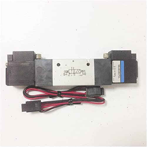 Magnetventil 180-4E2-PSL 2 Positionen 5 Anschlüsse Pneumatisches Steuerventil DC24V Doppelmagnetventil Nützlich(AC110V) von XINSHILING