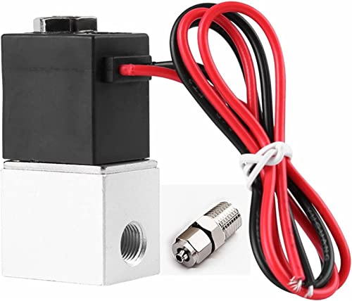 Magnetventil DC12V DC24V AC110V AC220V 1/4 1/8 Zoll 2-Wege normalerweise geschlossene direktwirkende Pneumatikventile for Wasser Luft Gas Heiß Nützlich(220v,1/4Inch) von XINSHILING