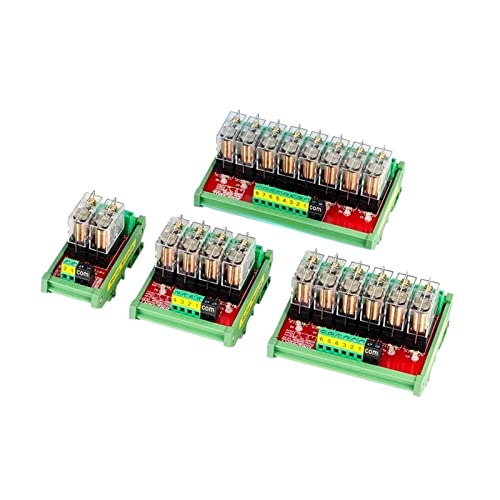 PLC Signal Isolation Verstärkerplatine Relaismodul Modul DC12/24V Eingang Single-Chip-Mikrocomputer G2R-1(12v,8channels) von XINSHILING