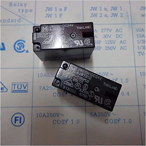 Relay 2PCS/LOT Power Relay JW2SN-DC12V JW2SN-DC24V DIP-8 2 Open 2 Close AJW7212(JW2SN-DC24V) von XINSHILING