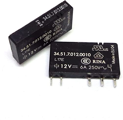 Relay 5PCS Relay 34.51.7.024.0010 34.51.7.012.0010 93.01.7.024 6A(34.51.7.024.0010 24V) von XINSHILING