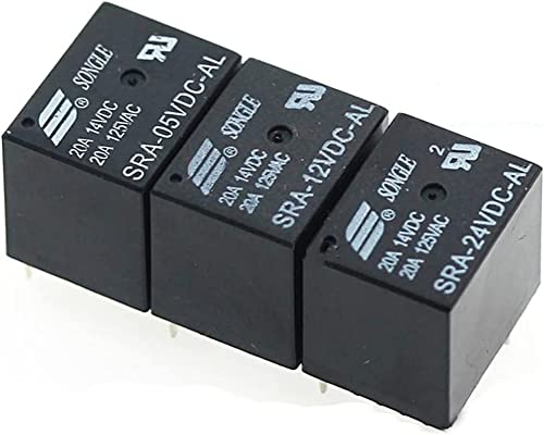 Relay 5pcs Relay SRA- 05V 12V 24VDC-AL-CL T74 20A 4-pin 5-pin)(SRA-12VDC-AL-(4)) von XINSHILING