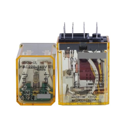 Relay RM2S-UL-AC220V AC220V-240V RM2S-UL AC220V AC220V-240V AC220V AC240V 220VAC 240VAC 5A 240VAC 8PIN(One Size) von XINSHILING