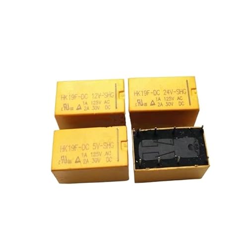 Signal relay HK19F-DC 5 9 12 24 V-SHG 8 pin 2A 2 Open 2 close(HK19F-DC 5V-SHG,Taglia unica) von XINSHILING
